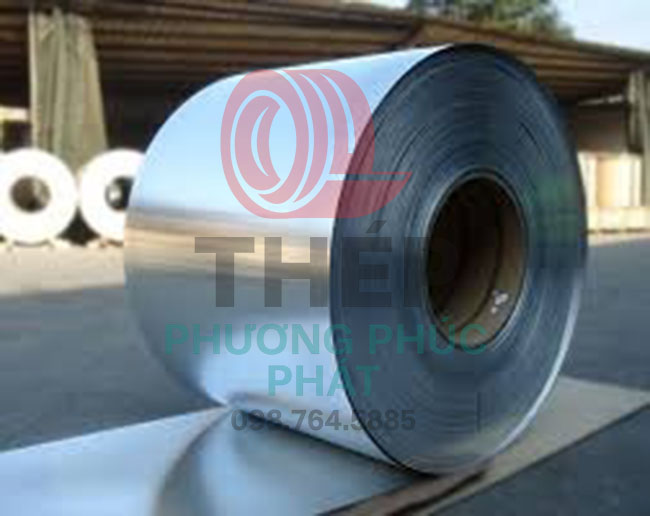 hình cuộn thép tấm mạ kẽm 1mm