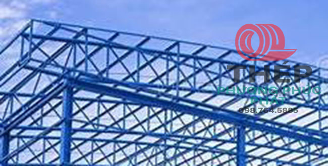 Cột Thép Chữ I thi công xây dựng xưởng giày
