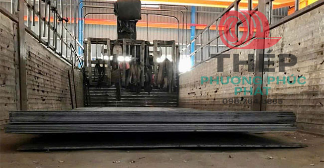 Thép Tấm Nhập khẩu Q345R tại xưởng gia công