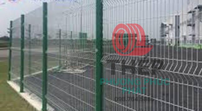 Lưới thép tấm rào sân vườn