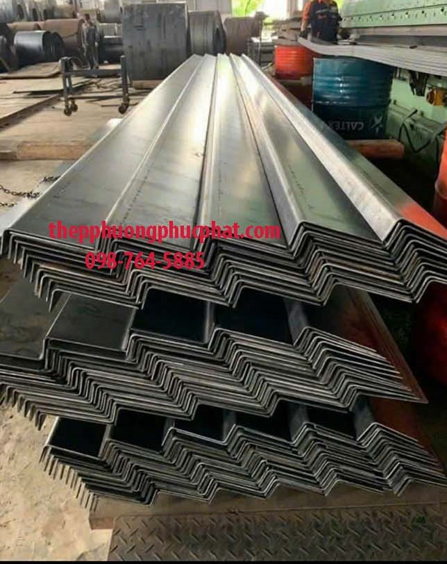 thép v lệch cánh
