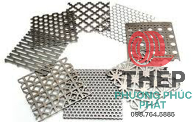 Tôn đục lỗ mạ kẽm theo yêu cầu